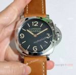 Panerai Luminor 1950 3 Days PAM 372 Replica Watch SS Brown Leather Strap_th.jpg